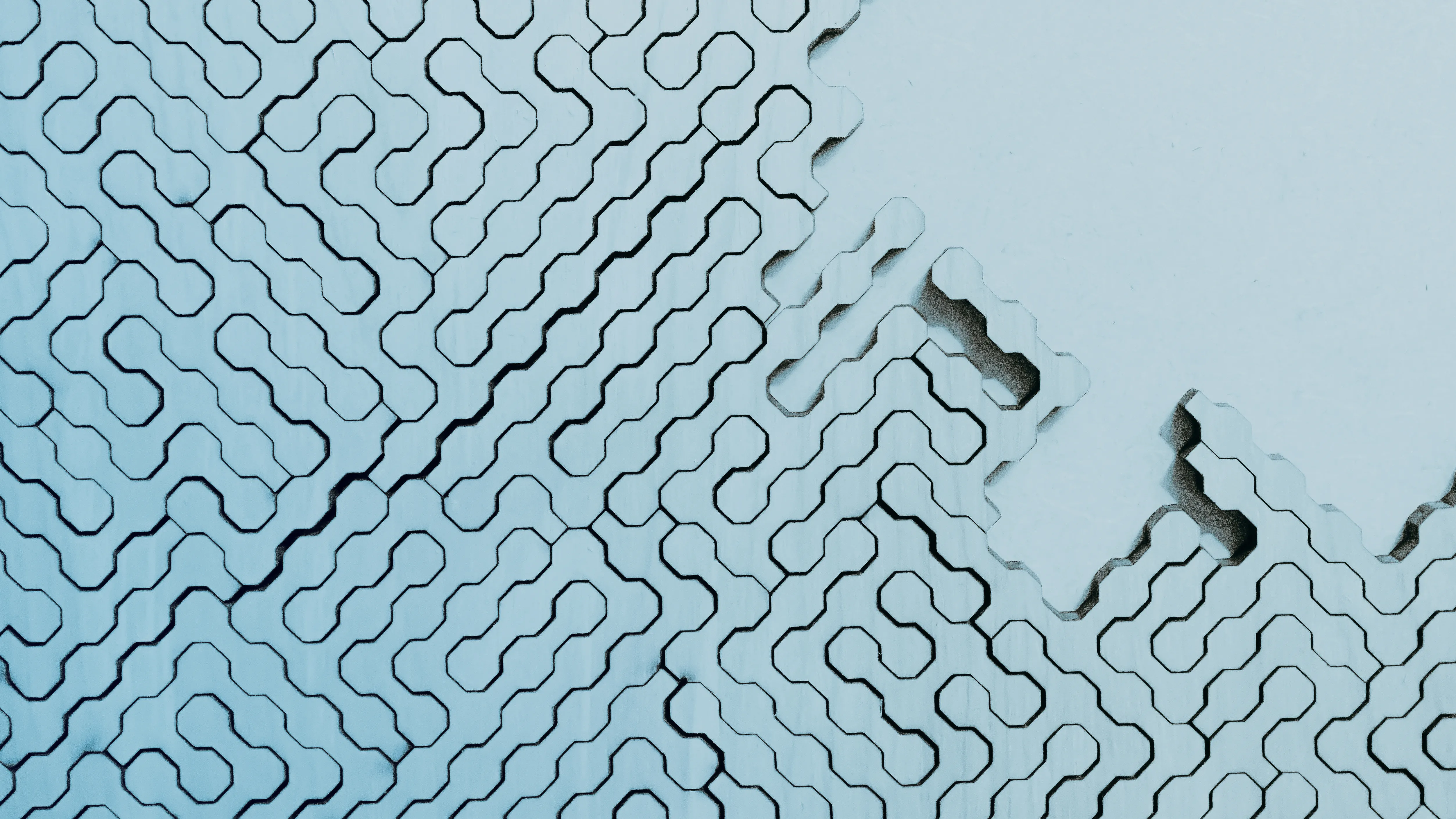 AI – artificial intelligence visual design Abstract digital shapes for artificial intelligence